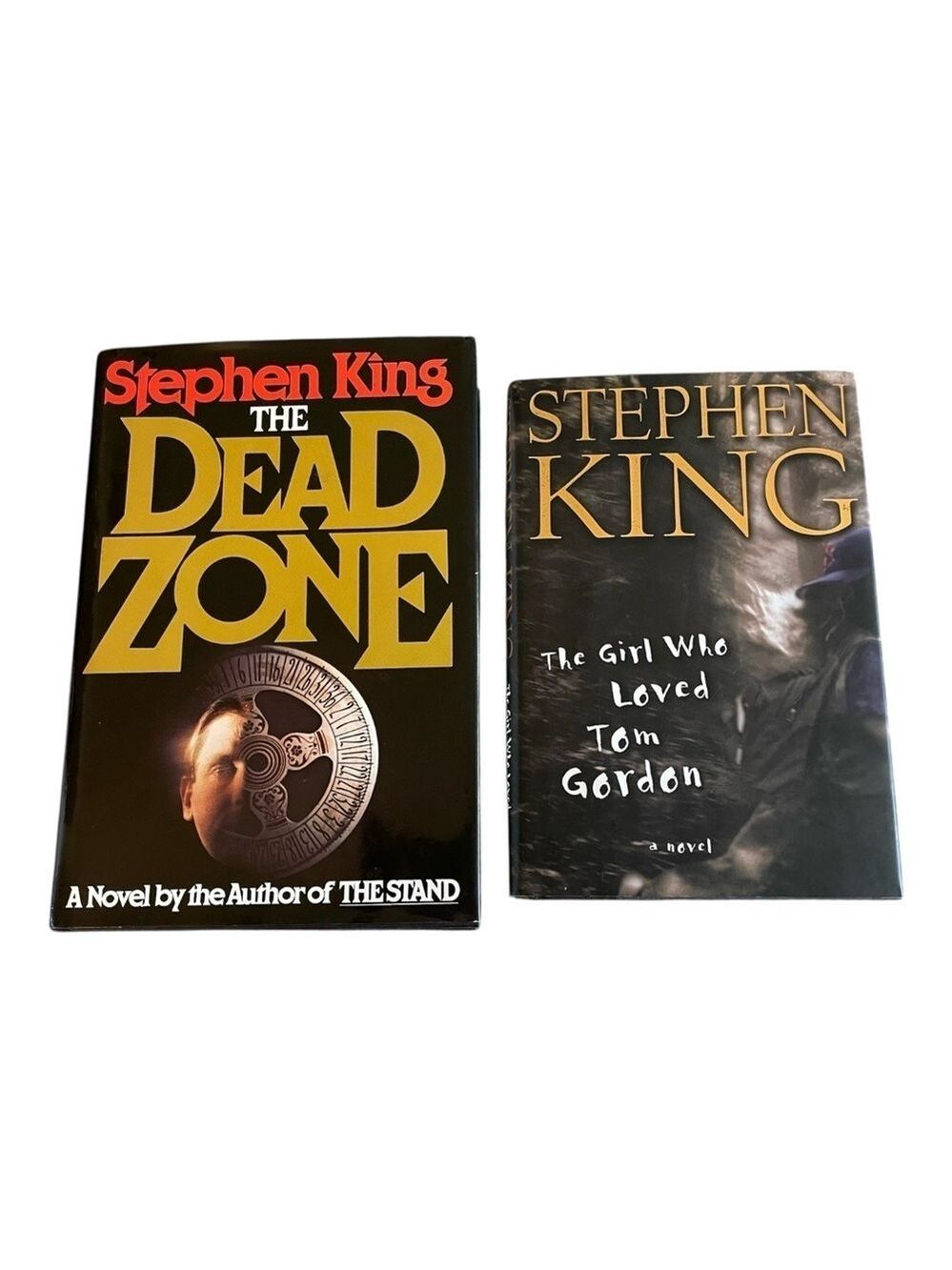 Stephen King Book Set: The Dead Zone & The Girl Who Loved Tom Gordon, Hardbacks.